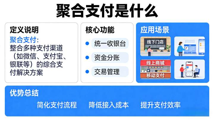 聚合支付是什么？聚合支付和第三方支付有什么区别？